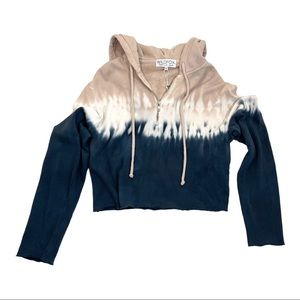 WILDFOX NWT Blue Tie Dye Sweatshirt